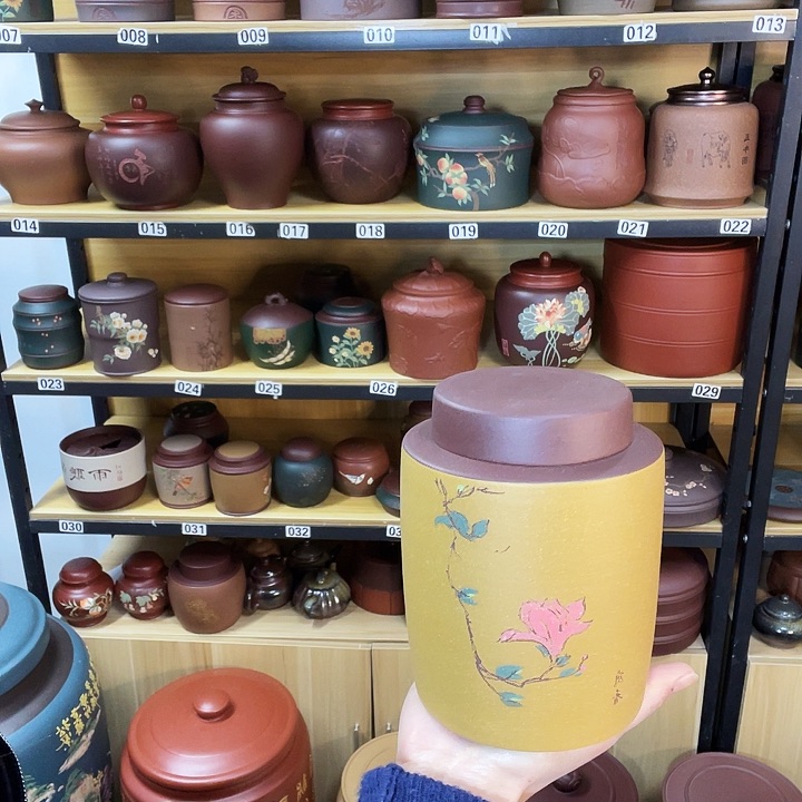 紫砂茶叶罐紫砂茶叶罐