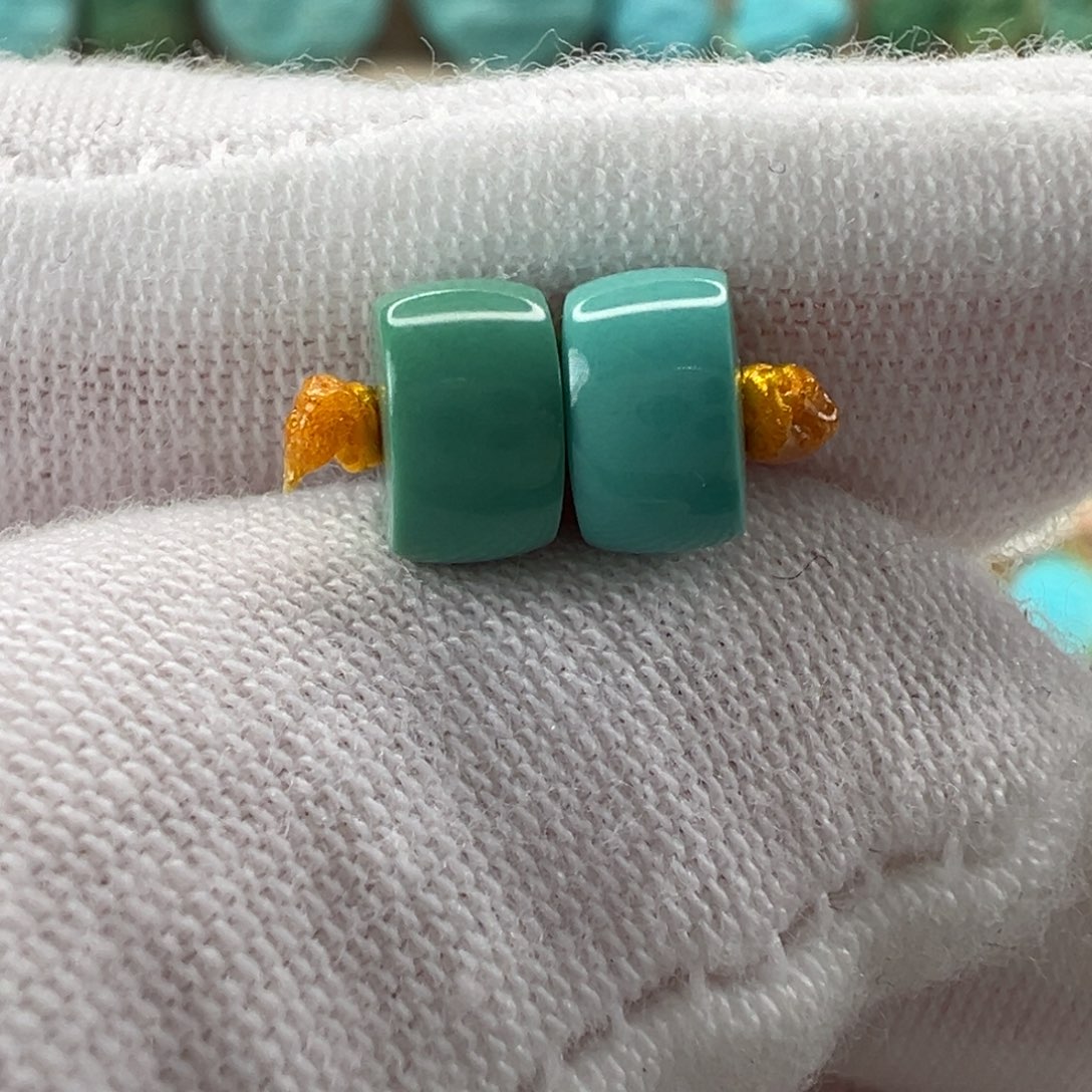 未镶嵌绿松石配饰6.7mm