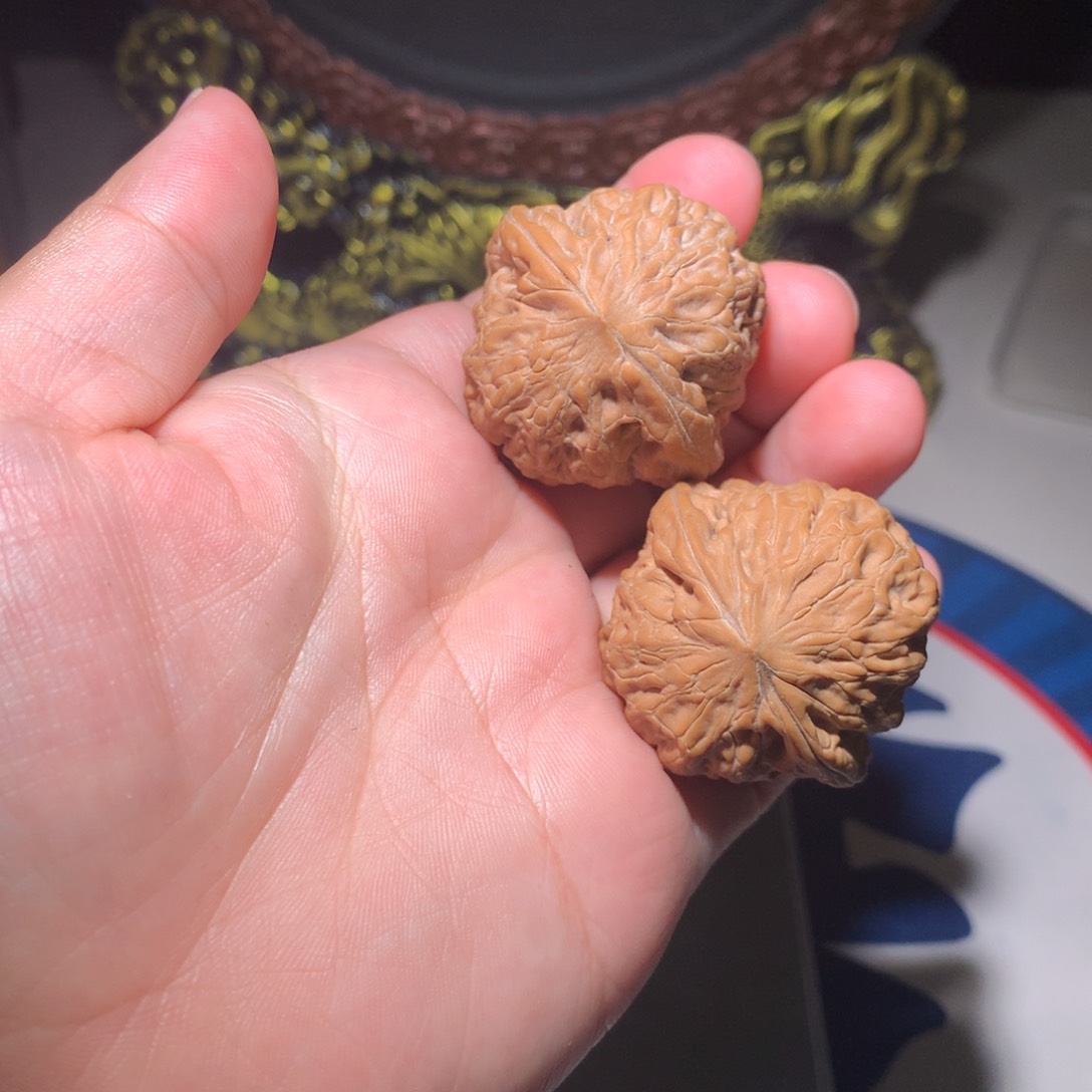 文玩核桃把件铁锤36