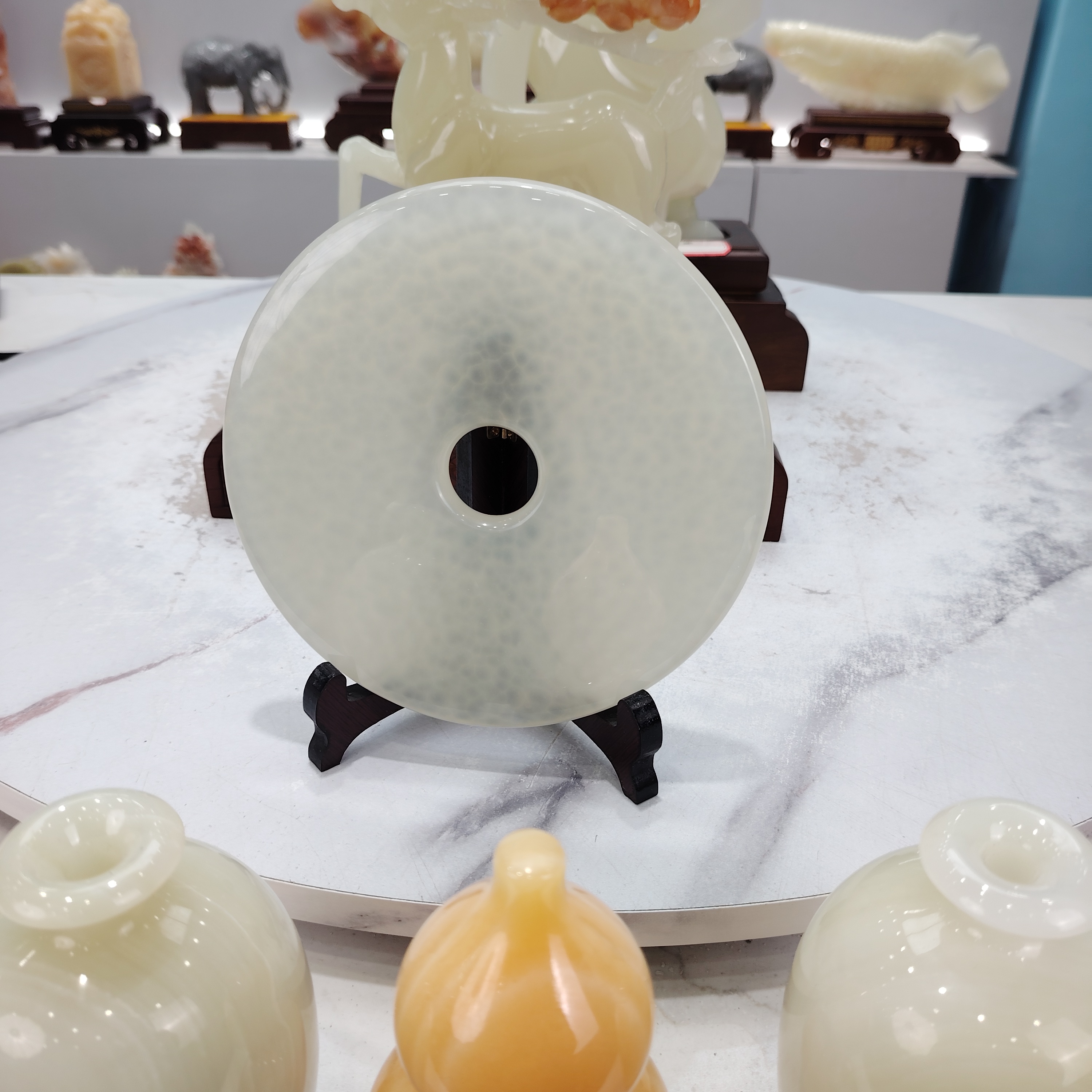 《付米链接》家居装饰品花瓶工艺品乔迁开业公司办公室客厅摆件