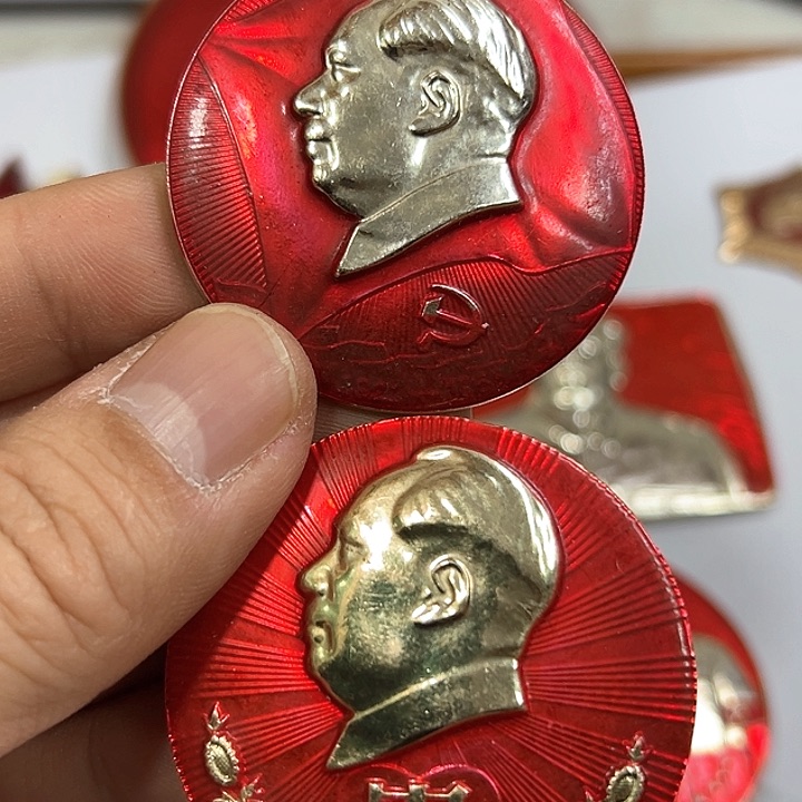 其他普通金属山*南纪念章一个