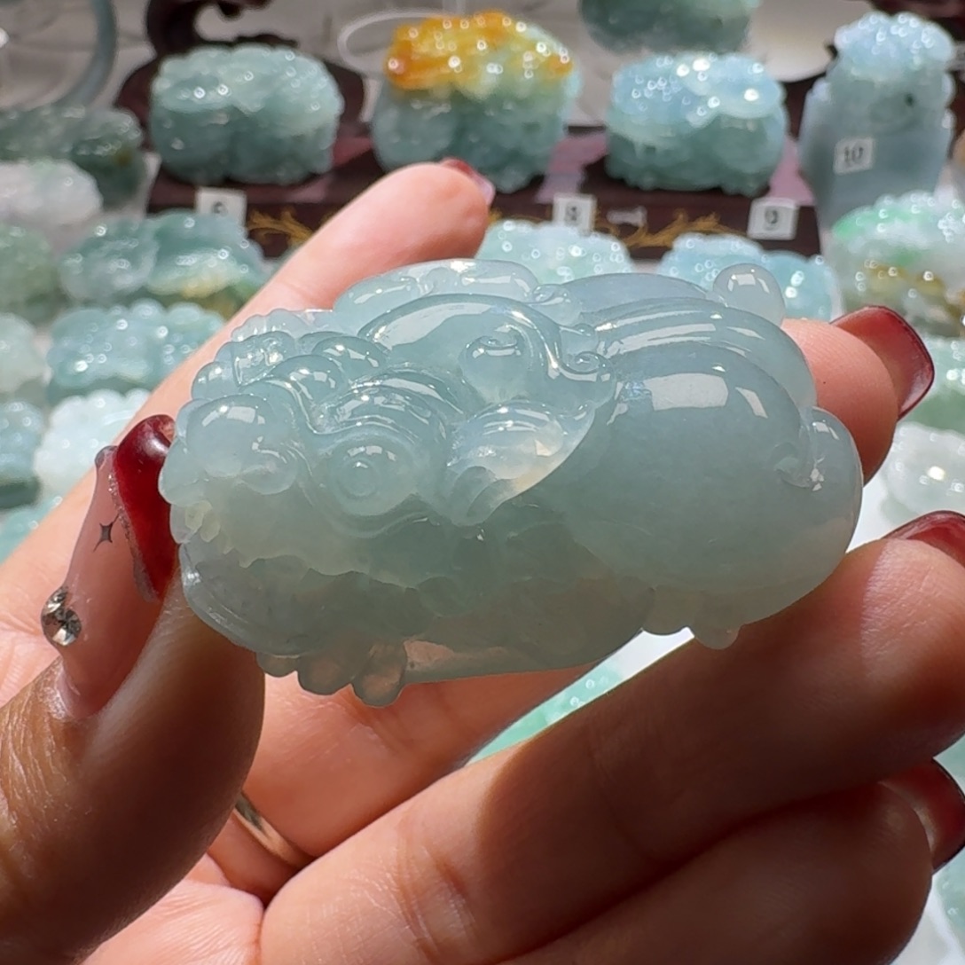 定制翡翠未镶嵌名****宇貔貅