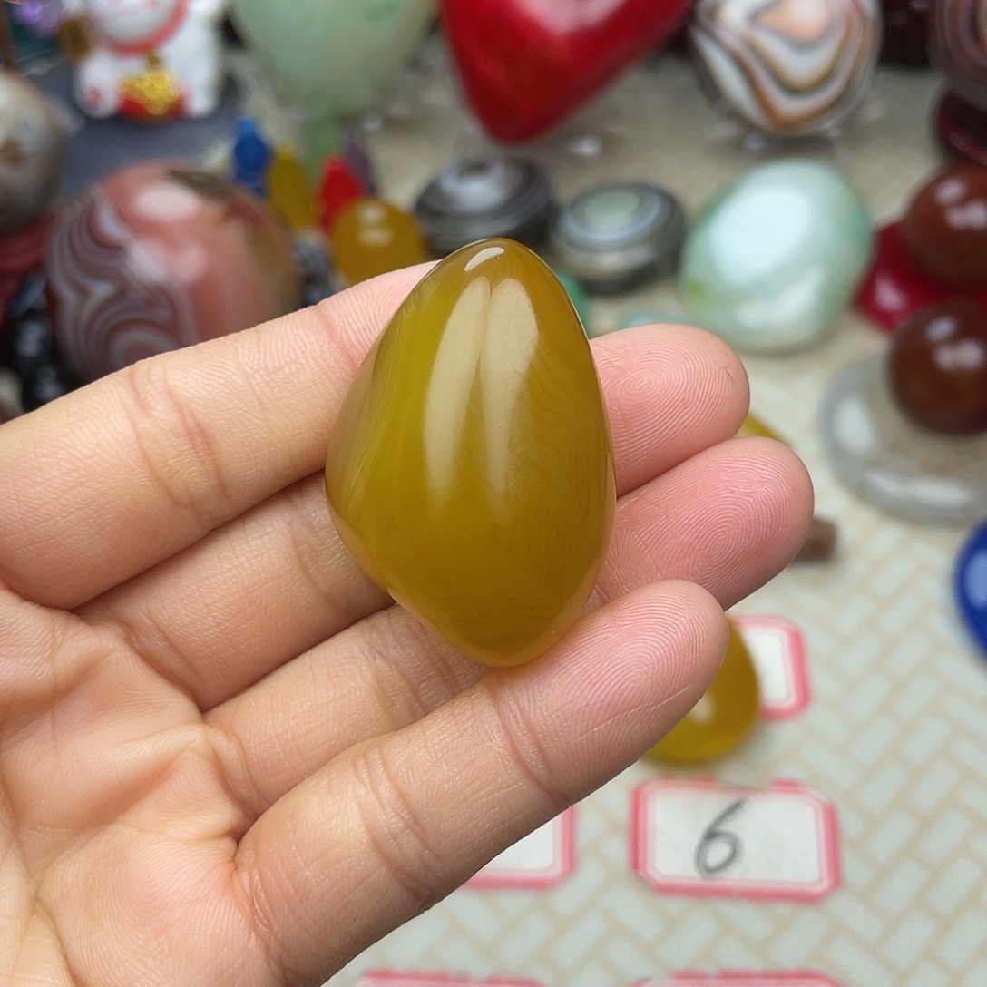 番***蛋玛瑙/玉髓合金颈饰