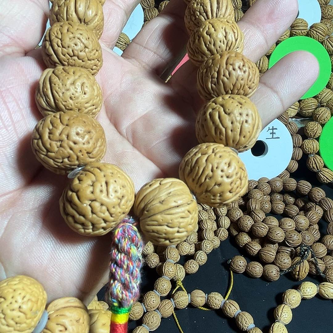 陈***祥桃核手串磨盘桃核手持 放漏福利 不退不换