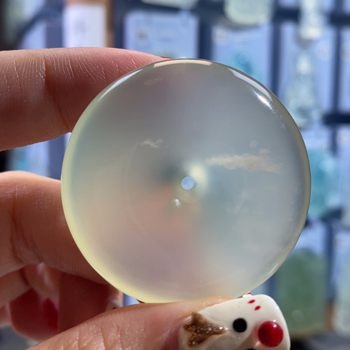 岫玉未镶嵌颈饰吊坠