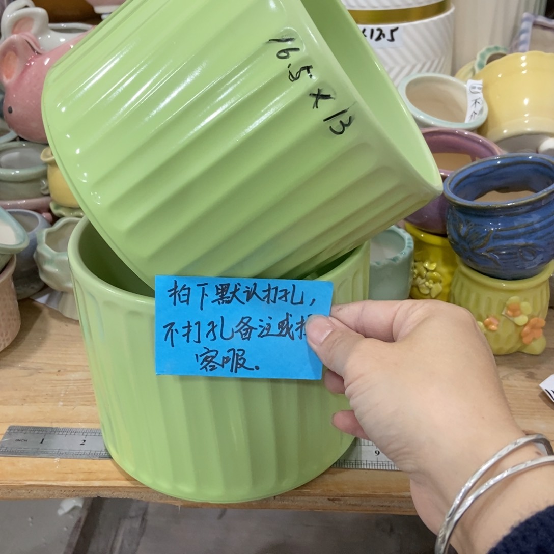 红陶陶瓷花盆凑满12米包邮