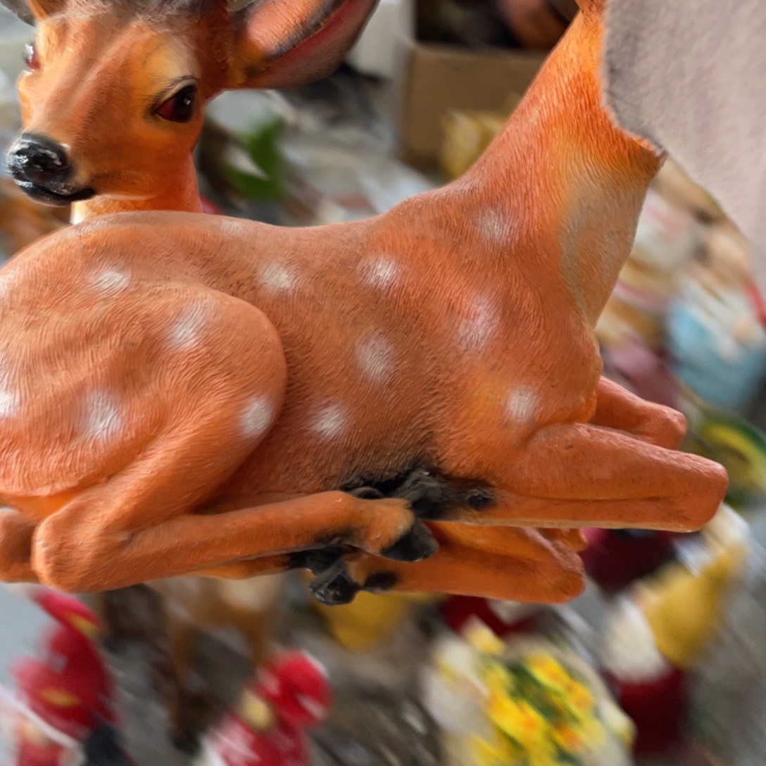 【闪购商品】树脂情侣鹿摆件一对