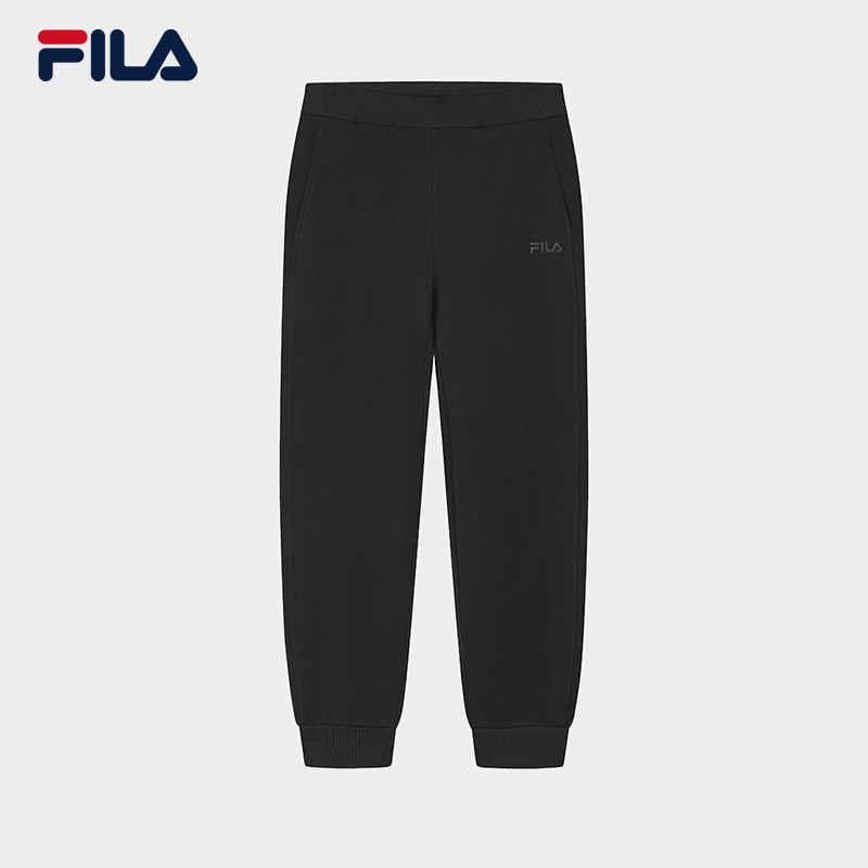 Fila/斐乐2025年春季新款女户外保暖运动舒适针织长裤F11W518601F