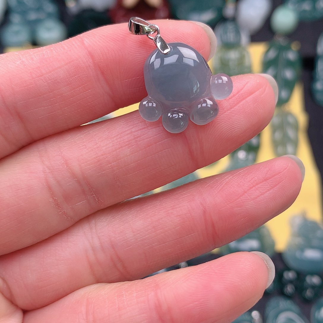 翡翠吊坠(不含链)未镶嵌吊坠