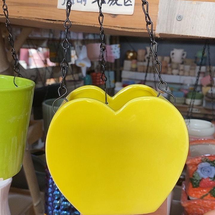 陶盆有孔 瑕疵针孔漏釉介意勿拍外口 13外11