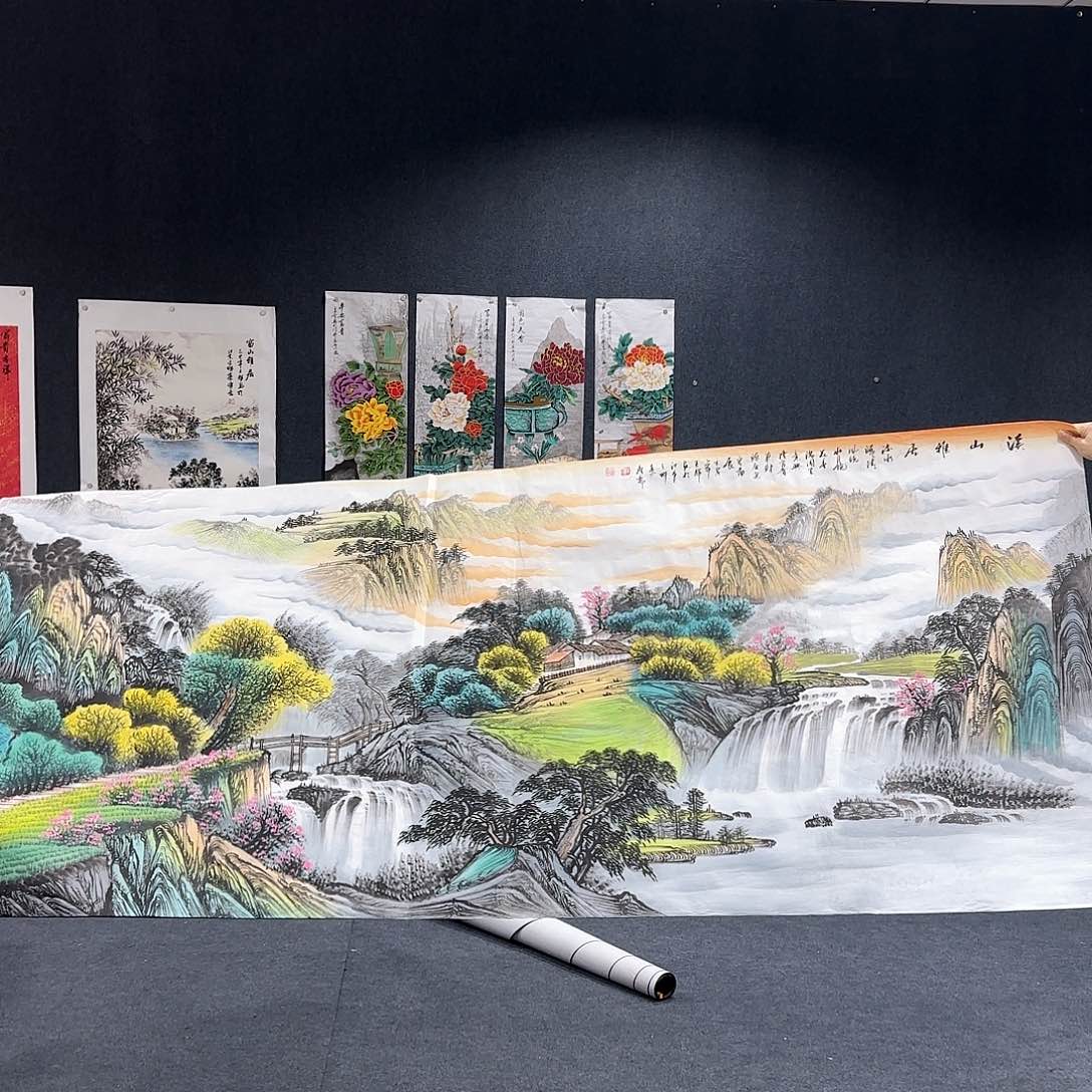 国画好看的一幅国画作品