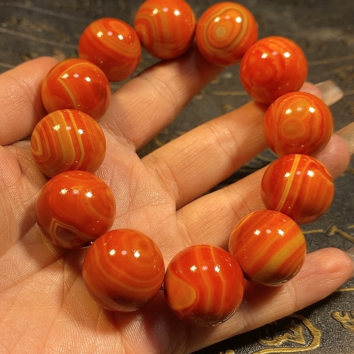 玛瑙/玉髓手链未镶嵌聼*