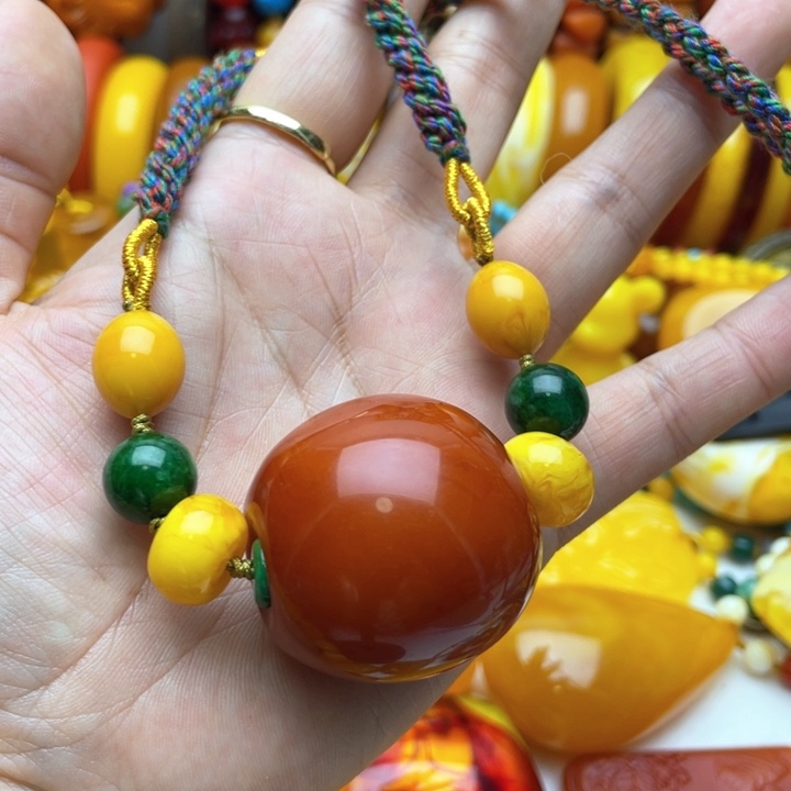 树脂制品3号锁骨链