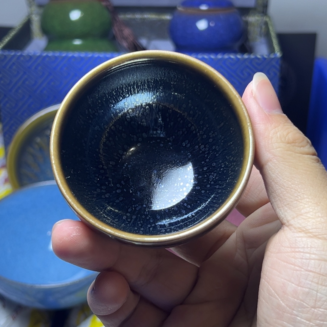 茶盏建阳建盏喝茶主人杯