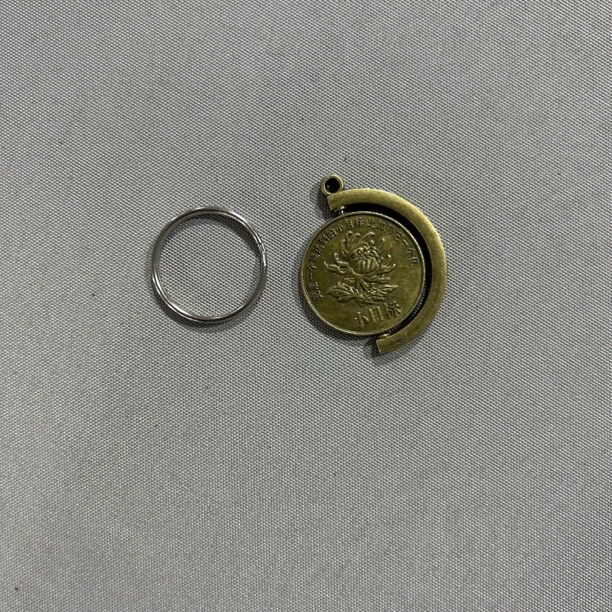A657 文玩 一个小目标钥匙扣