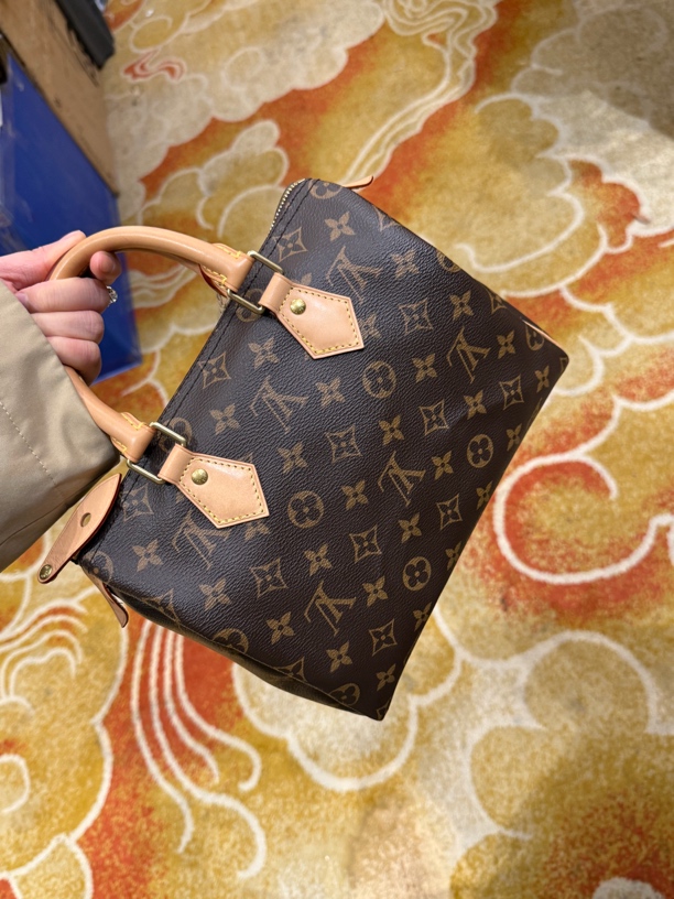 95新 LouisVuitton/路易威登 大吉中古/bz/speedy 25手提斜挎包