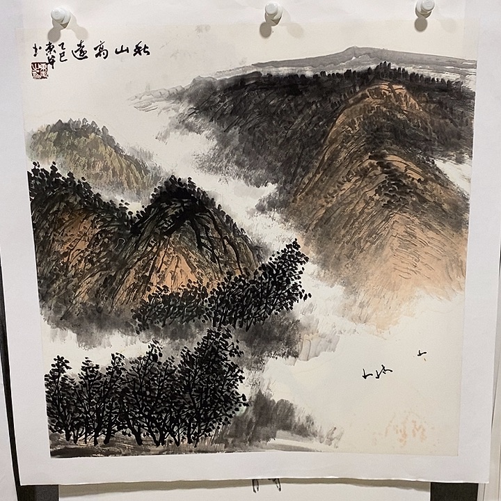国画手写手绘作品300