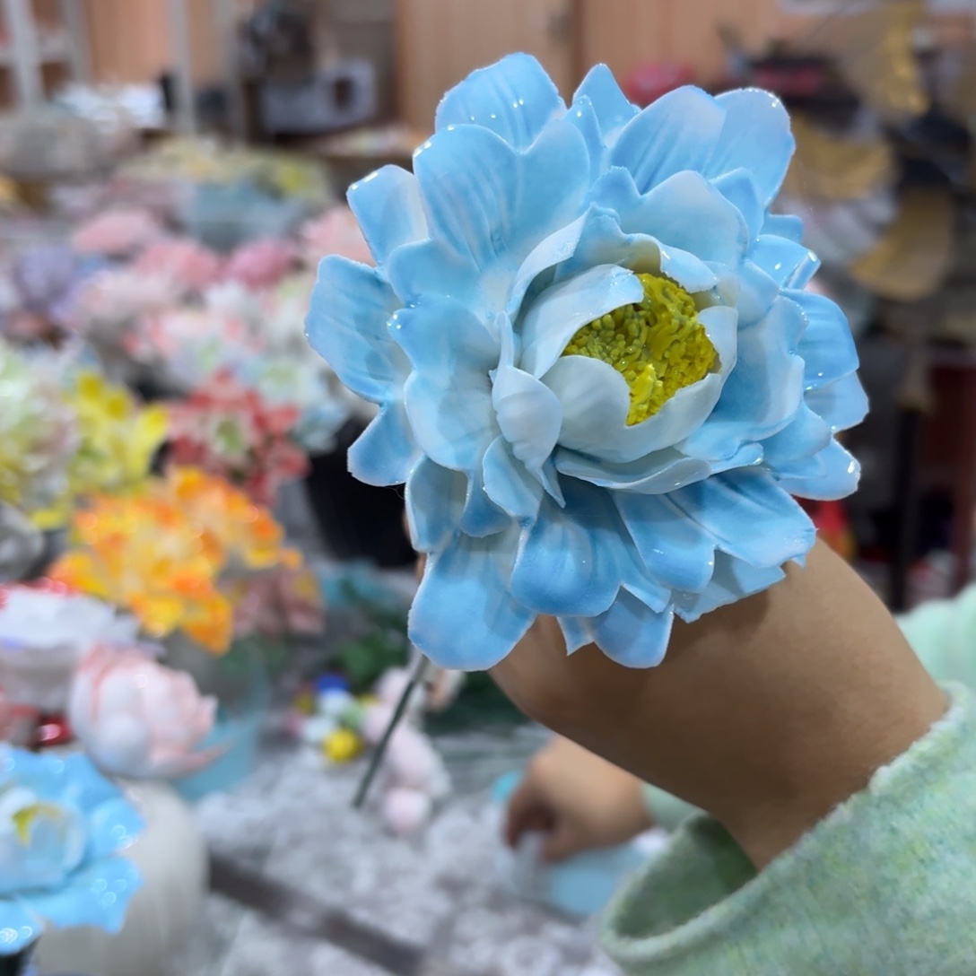 陶瓷花，20元发货，退款拉黑142瑕疵