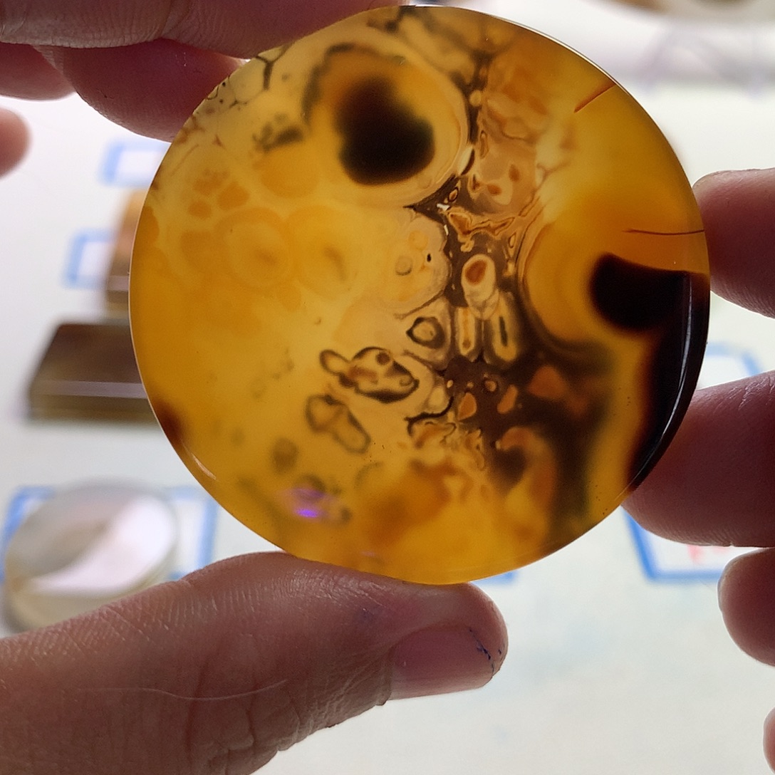 未镶嵌玛瑙/玉髓珠宝半成品