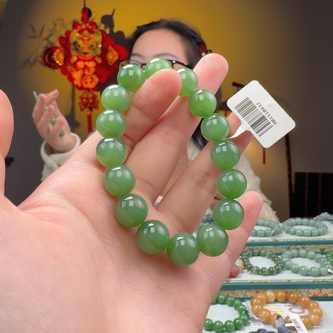 和田玉手串未镶嵌