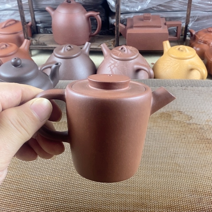 茶壶紫砂黄龙山红皮龙