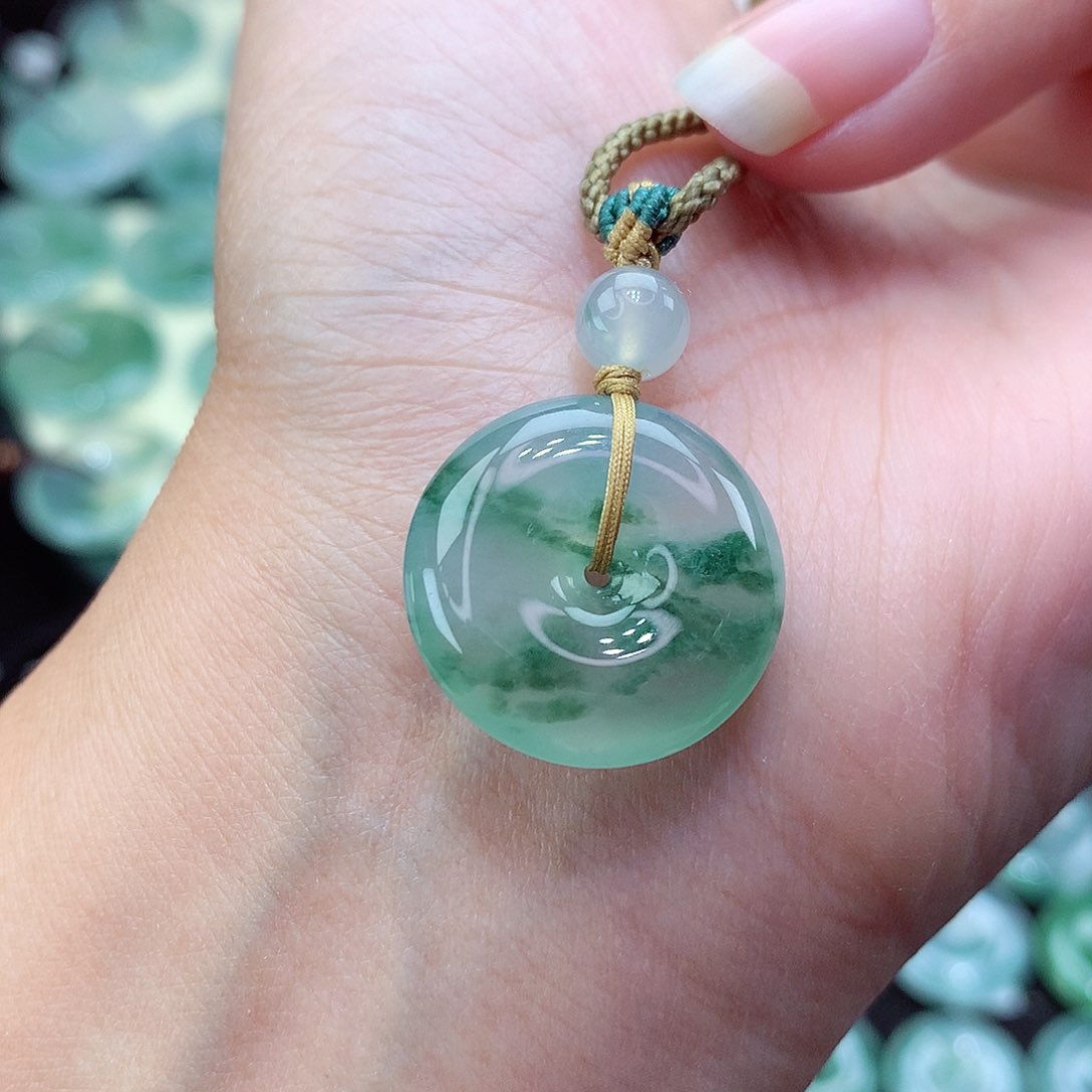 翡翠颈饰未镶嵌76尺寸21-6.3