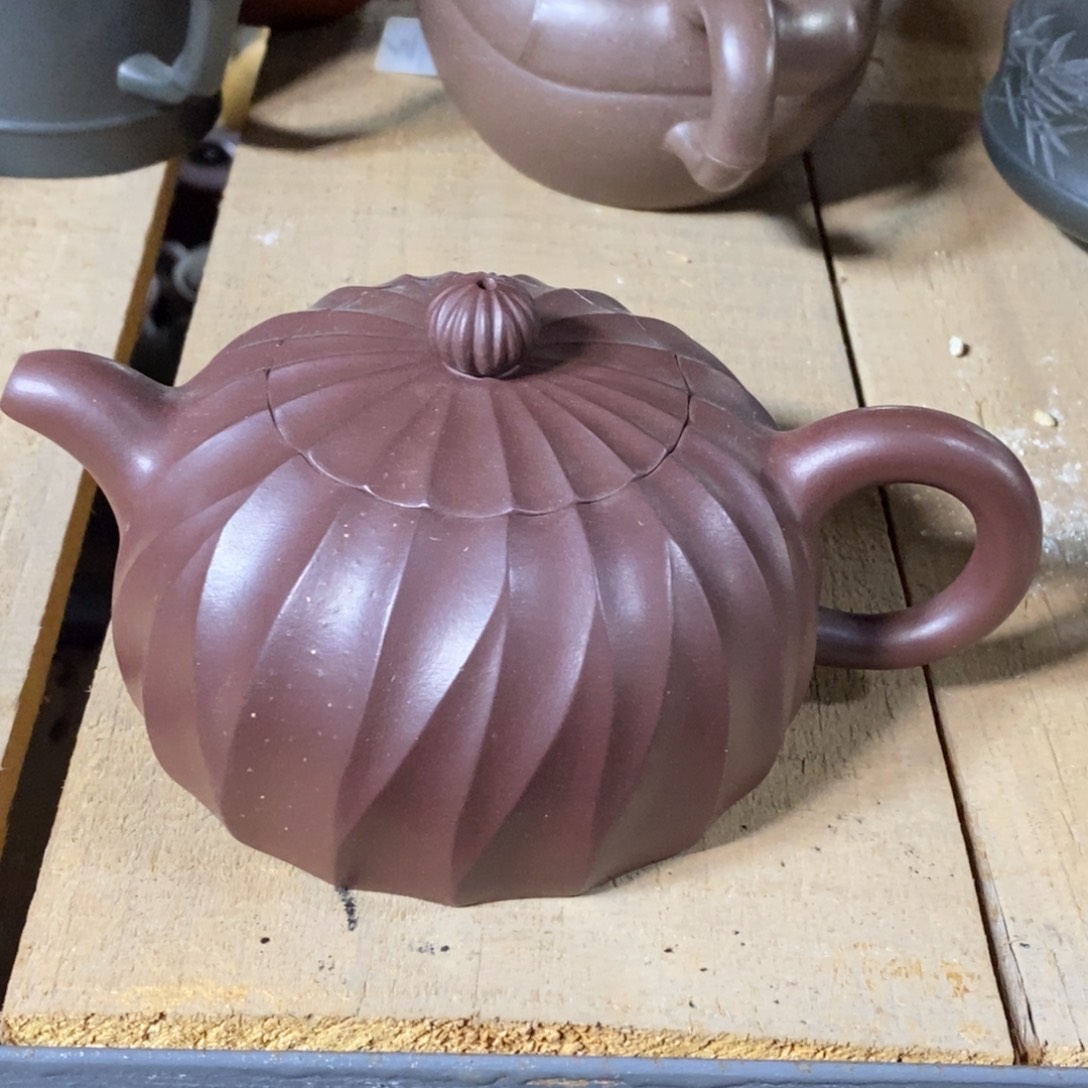 茶壶紫砂白11 半月