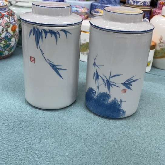 瓷片陶瓷茶叶罐密封罐