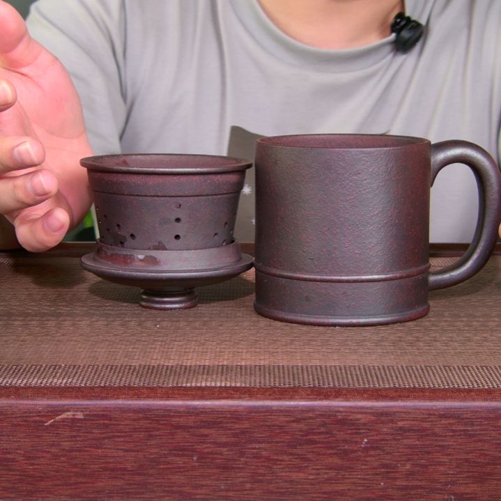茶杯紫砂高货放漏