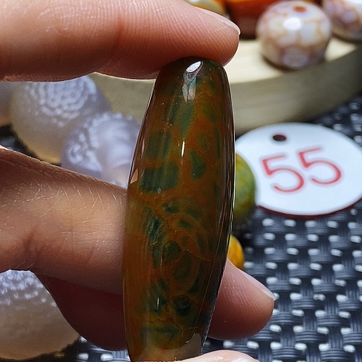 时***苒玛瑙/玉髓未镶嵌颈饰