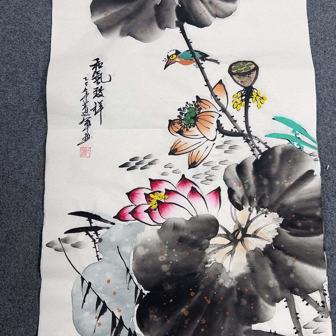 国画纯手绘作品图