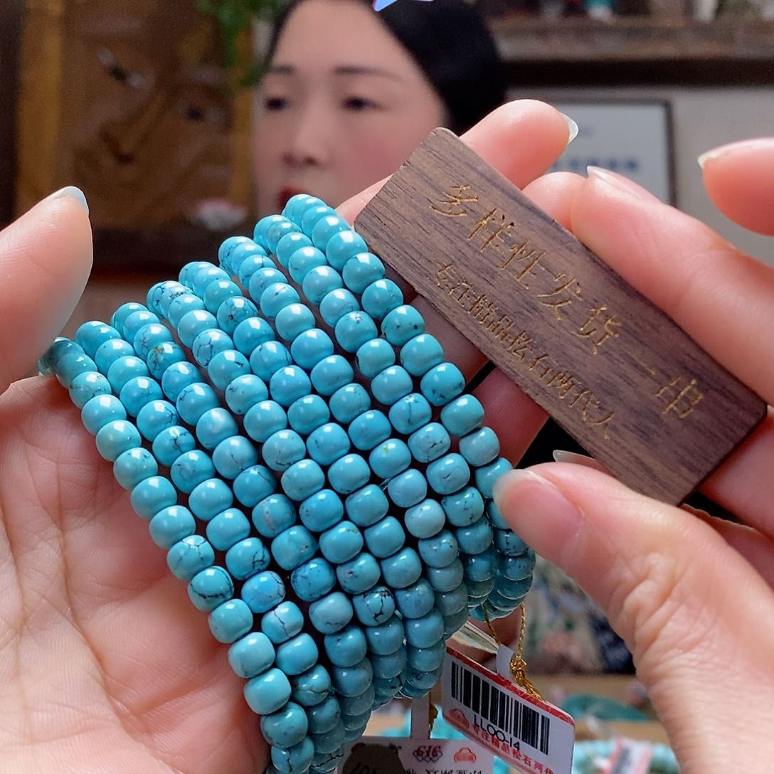 绿松石珠宝奇石未镶嵌