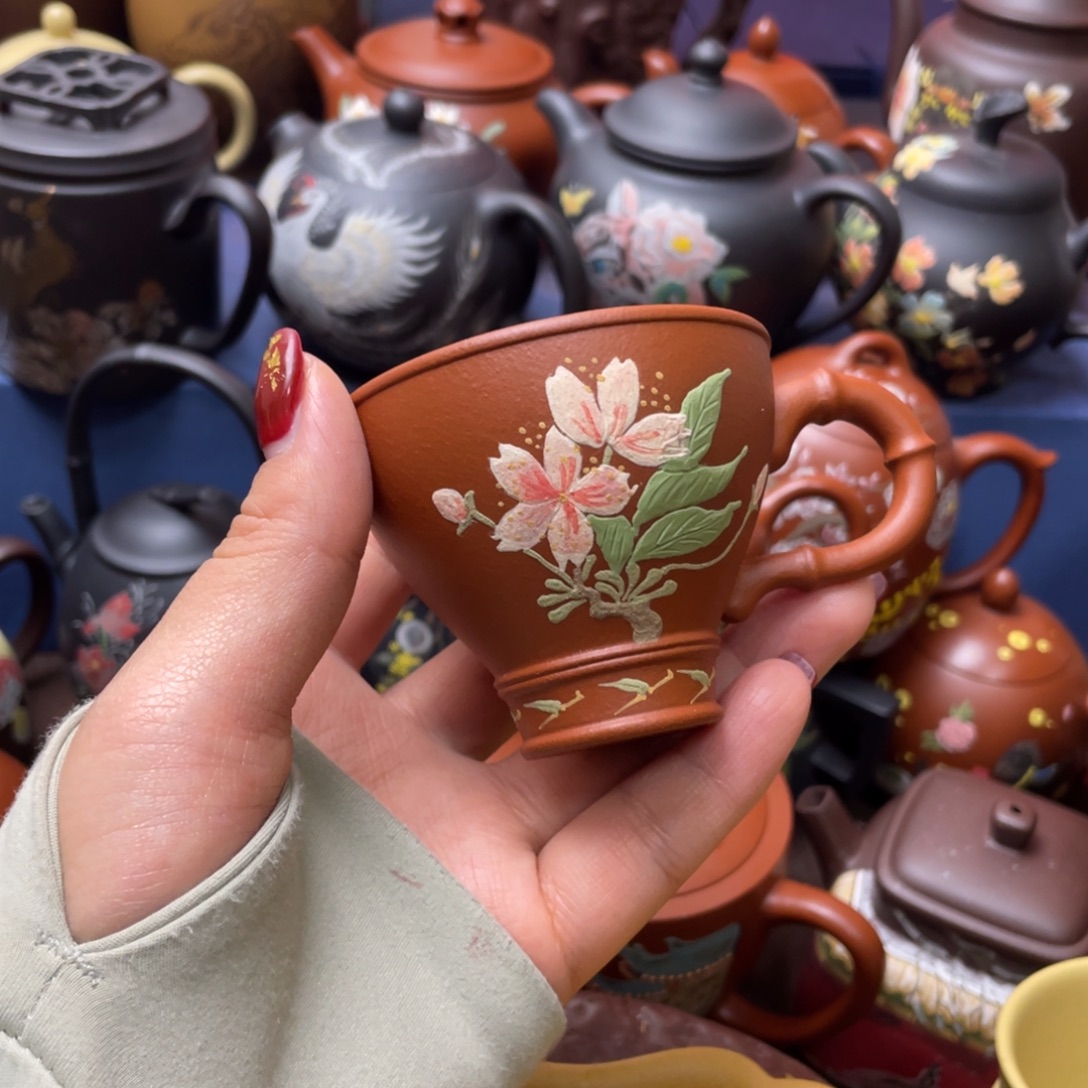 紫砂茶杯紫砂主人杯80xc