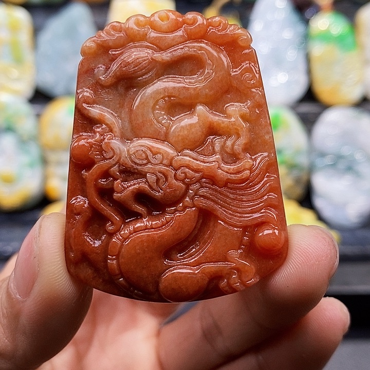 翡翠颈饰未镶嵌翡翠A货一物一证