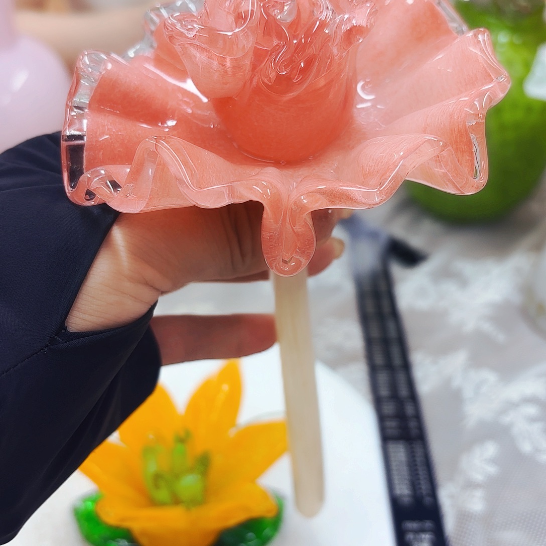 24长不退不换琉璃花瓶花器艺术品