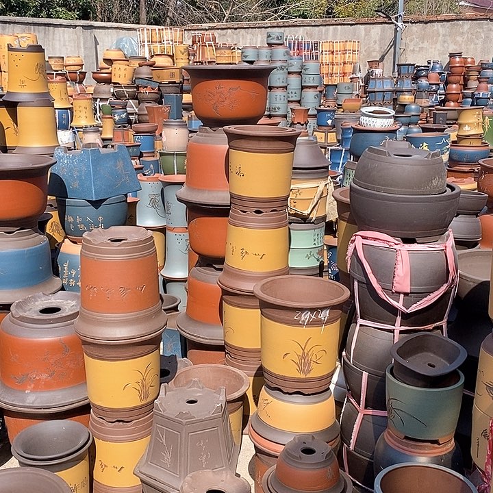 紫砂花盆紫砂花盆