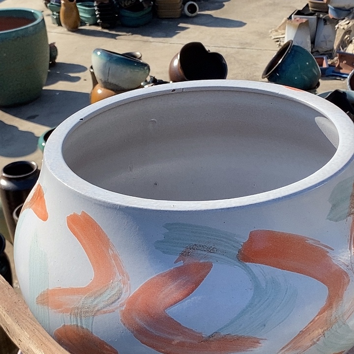 紫砂花盆瑕疵28.30花盆