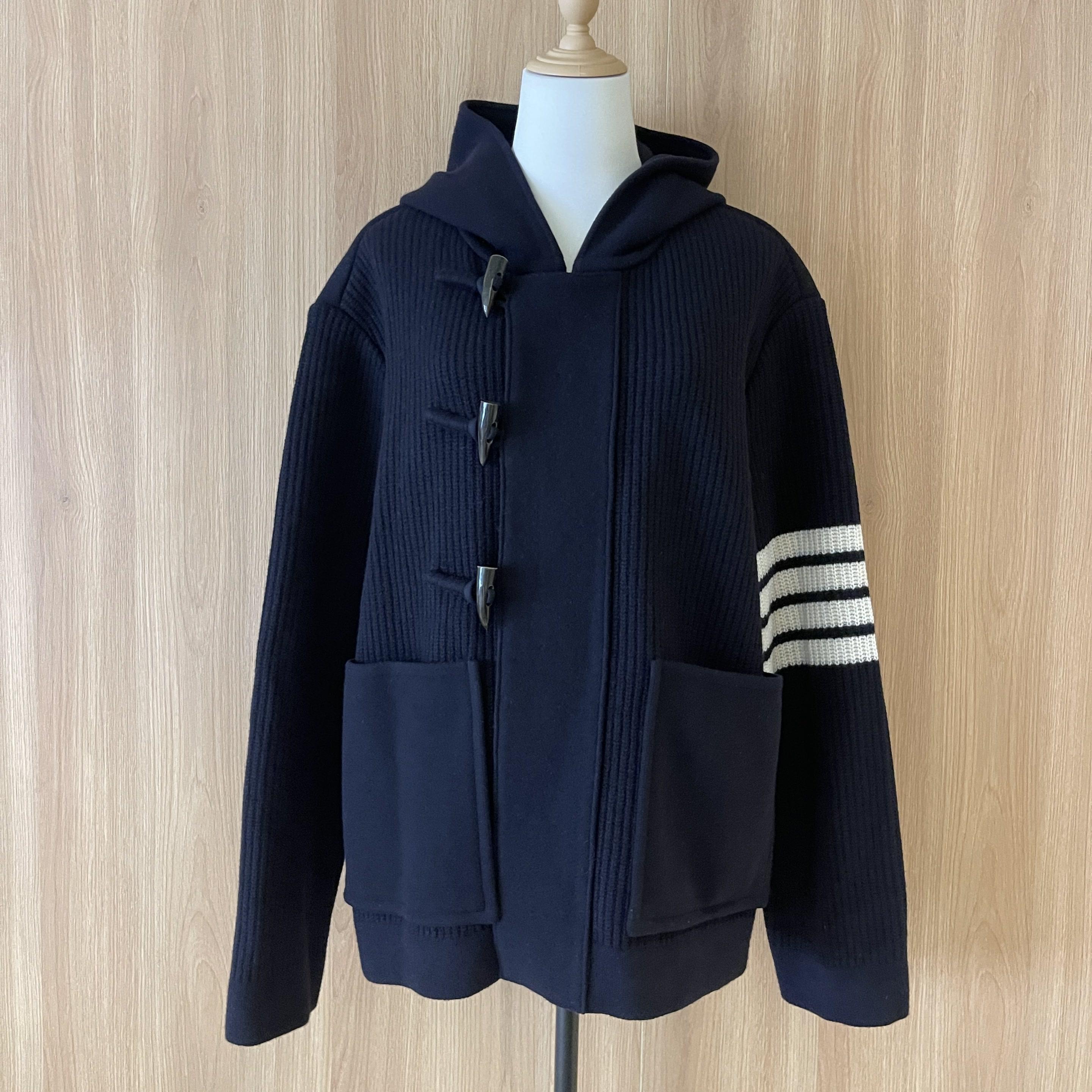 99新 THOMBROWNE su/藏青色条纹毛衣外套3码/95012861/代购服务