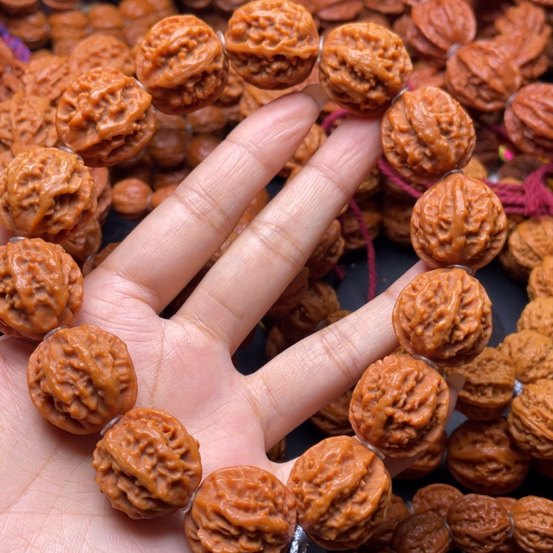 文玩核桃手串栀*龙刺纹111