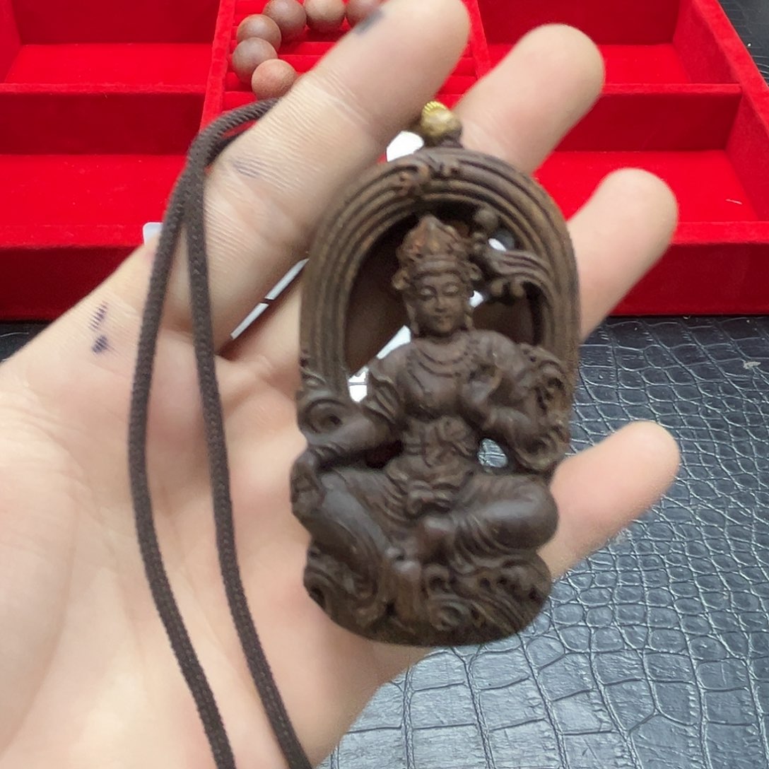 降真香手串/手链33昆仑梅格吊坠