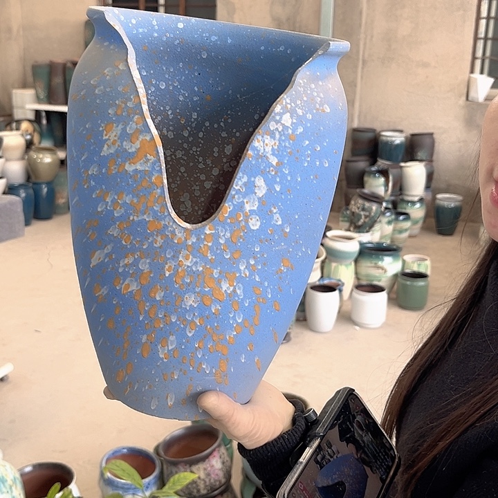 正品口20高30花盆……