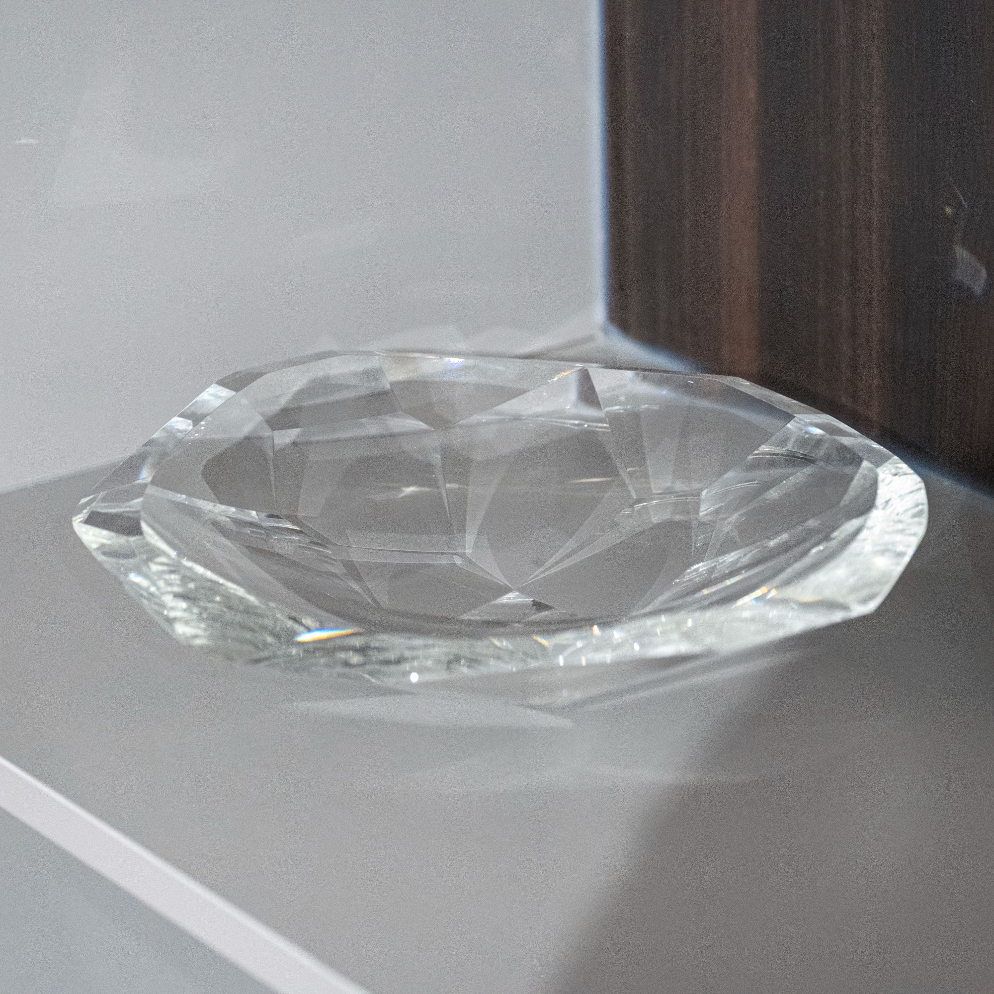 意中家美学【异形水晶琉璃果盘】简约轻奢元素简约果盘