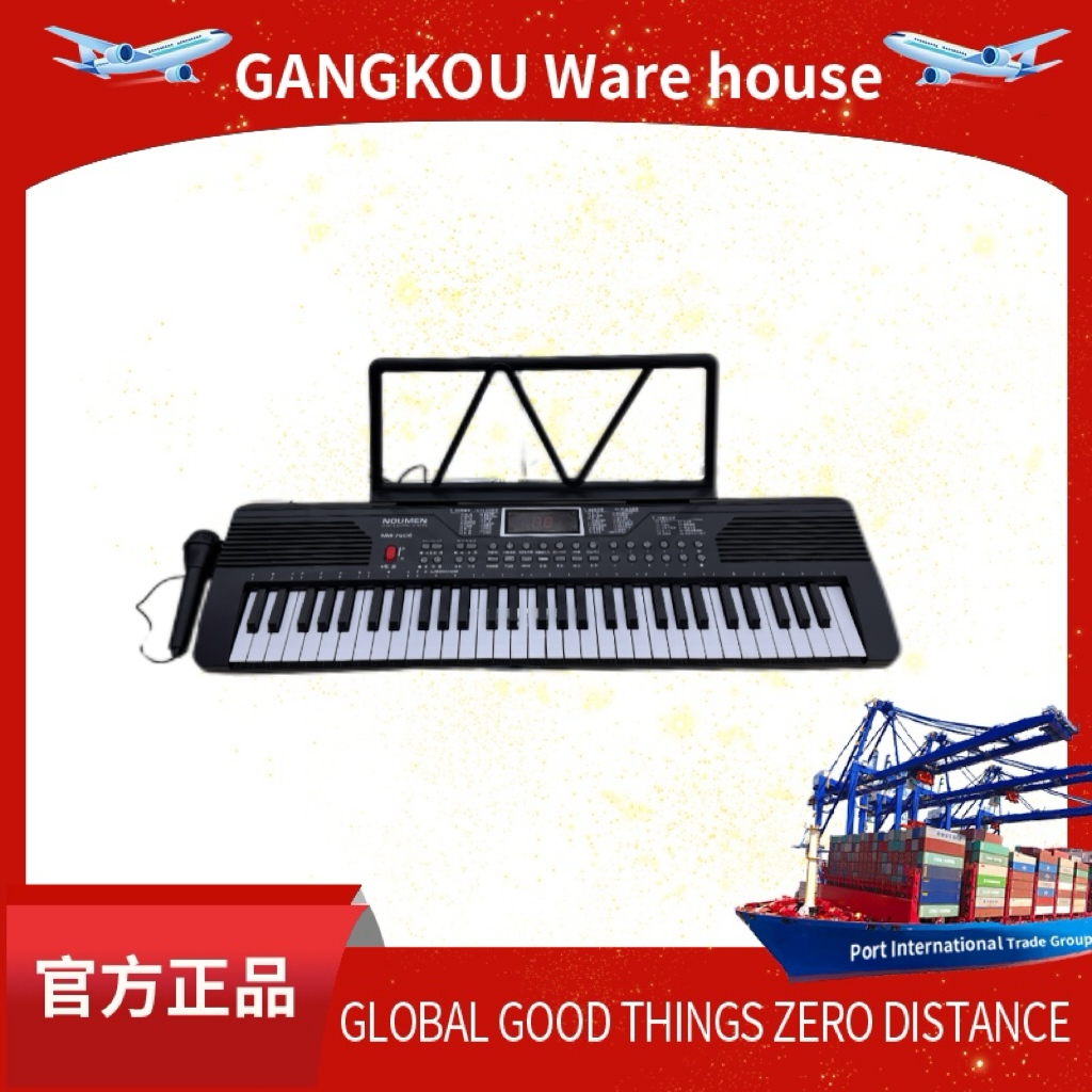 61键多功能教学电子钢琴初学琴双键盘电子琴