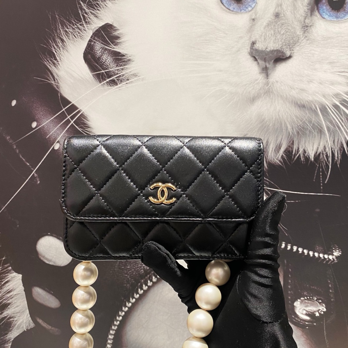 99新 Chanel/香奈儿 chanel 珍珠包（14047）