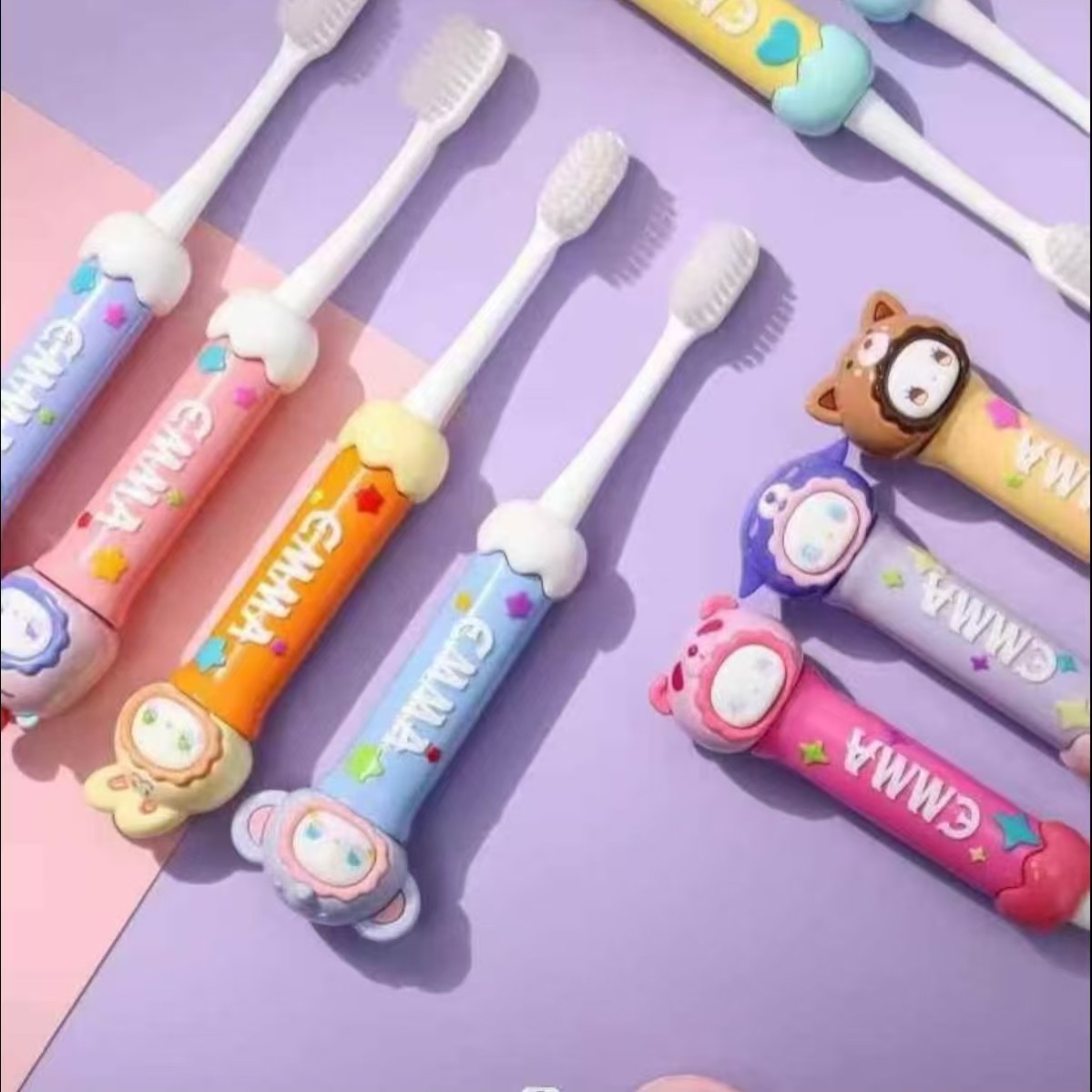 秘境系列软毛牙刷潮玩惊喜礼物手办娃娃