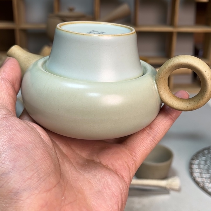 壶老段烧陶瓷茶器