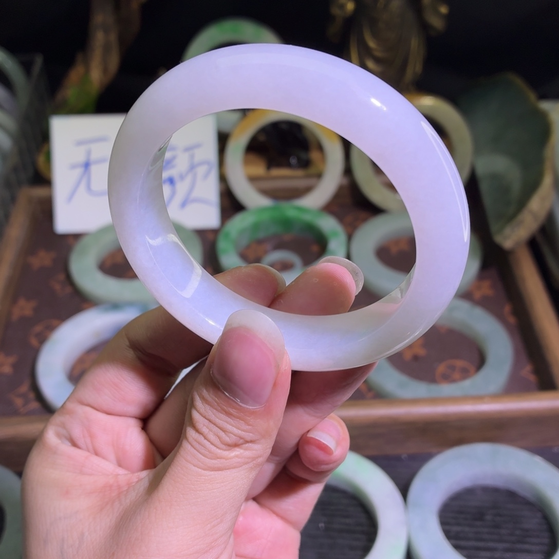 定制翡翠未镶嵌缅甸翡翠A货手镯毛胚定制