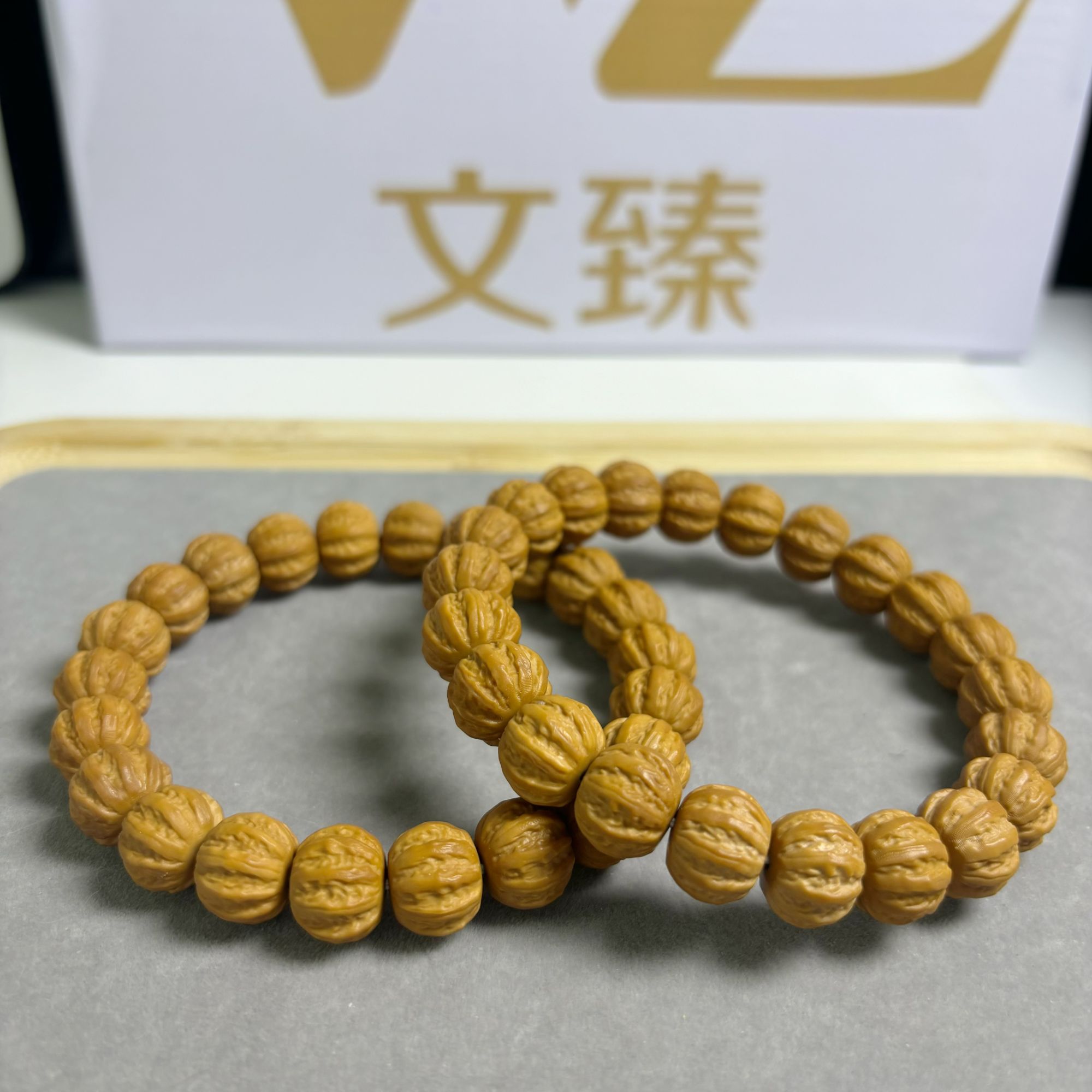 【文臻】12+京八棱 原皮原色全品无暇猴头核桃