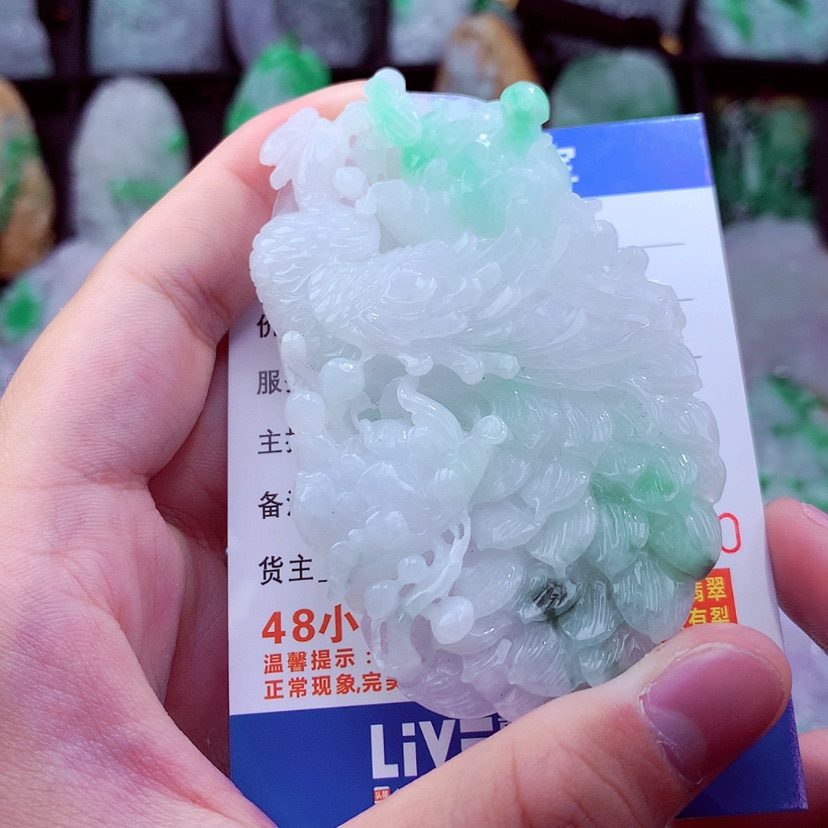 【闪购商品】翡翠颈饰未镶嵌挂件