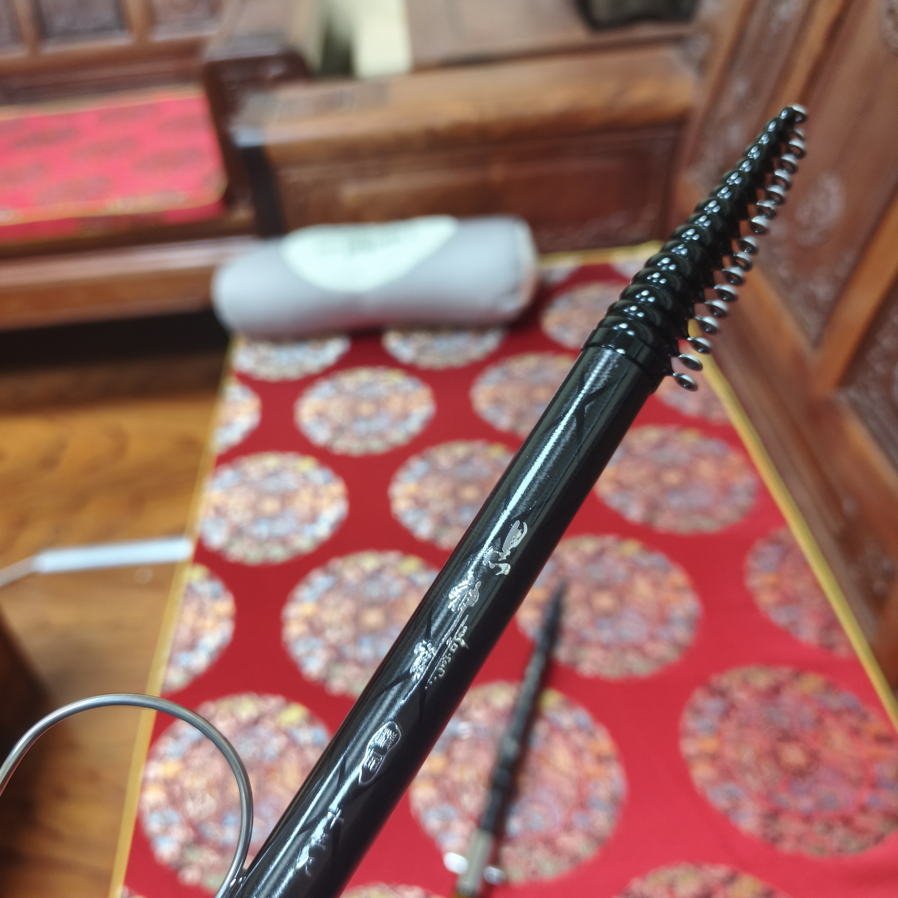 威影黑神话悟空盘车杆溪流冲钓杆摇矶杆鱼竿鲫鱼鲤鱼超短节28钓